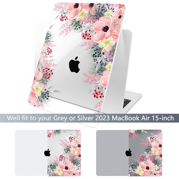 Batianda MacBook Air M4 Klf (15 in)-Floral