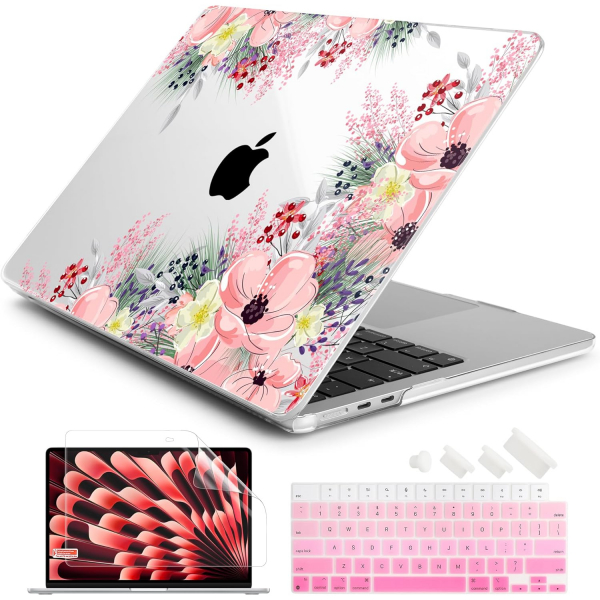 Batianda MacBook Air M4 Klf (15 in)-Floral