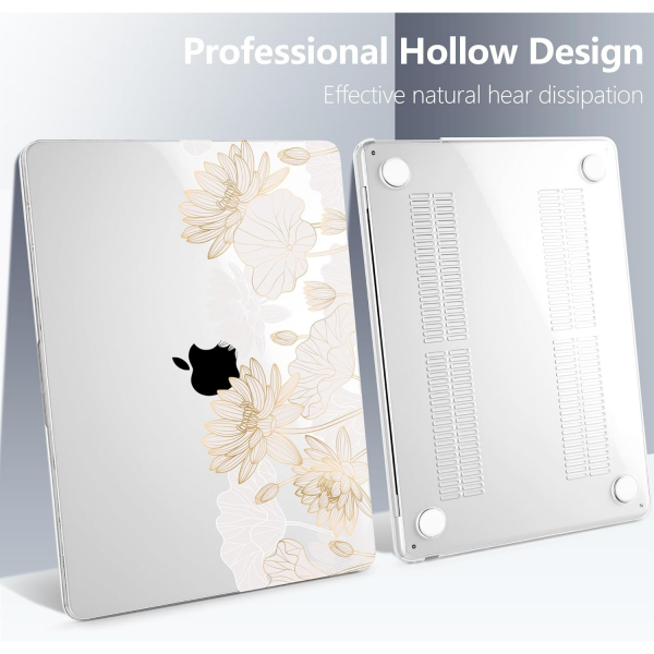 Batianda MacBook Air M4 Klf (15 in)-Gold Lotus