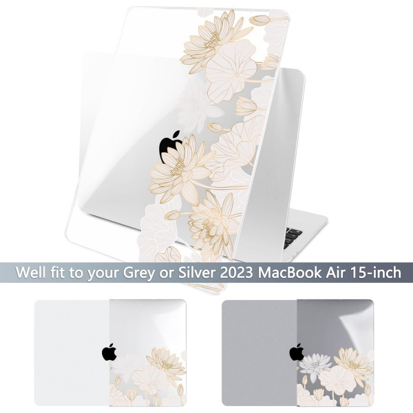 Batianda MacBook Air M4 Klf (15 in)-Gold Lotus