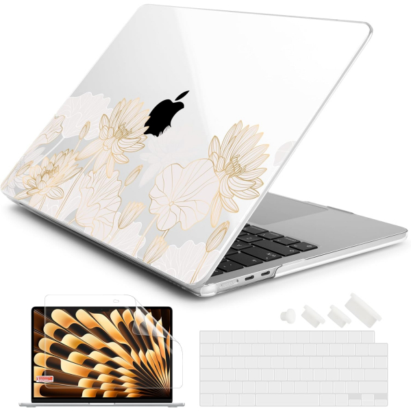 Batianda MacBook Air M4 Klf (15 in)-Gold Lotus