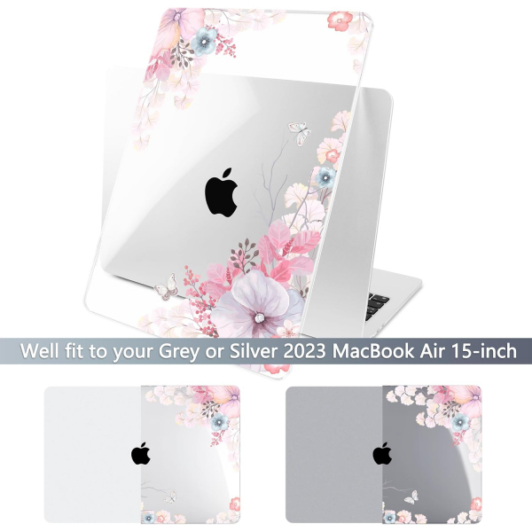 Batianda MacBook Air M4 Klf (15 in)-Lovely Flower