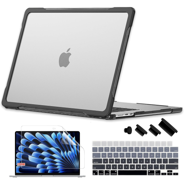 Batianda MacBook Air M4 Standl Klf (15 in)-Transparent
