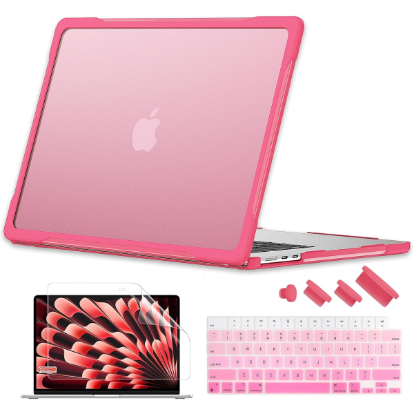 Batianda MacBook Air M4 Standl Klf (15 in)-Pink