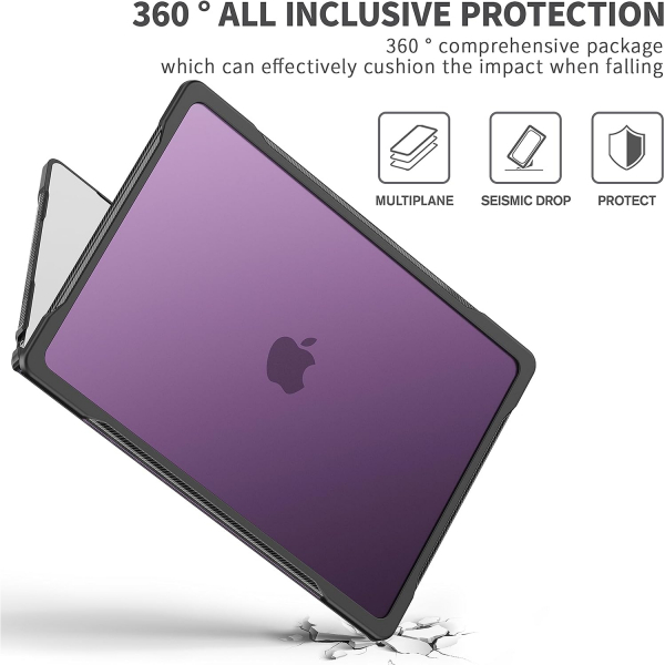Batianda MacBook Air M4 Standl Klf (15 in)-Dark Violet 