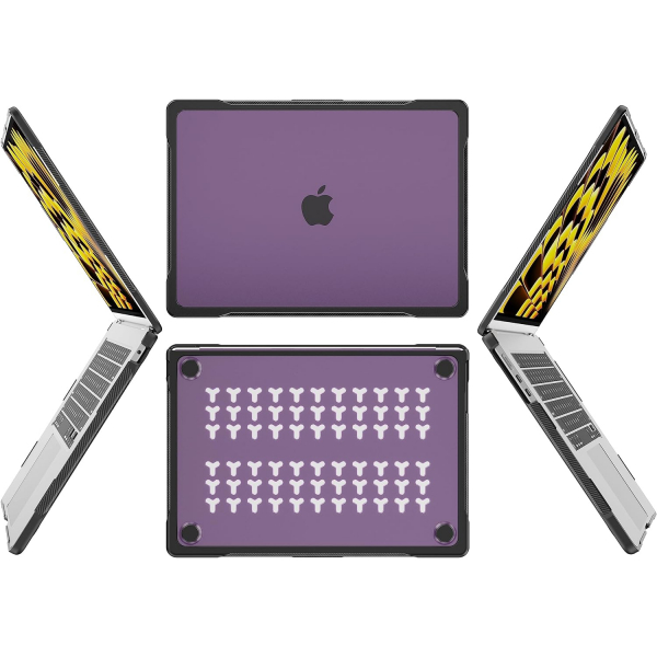 Batianda MacBook Air M4 Standl Klf (15 in)-Dark Violet 