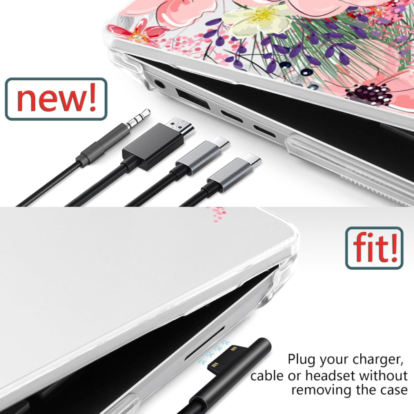 Batianda Microsoft Surface Laptop 7 Klf (13.8 in)-Lovely Flowers 