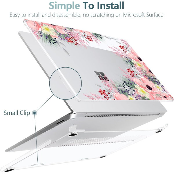 Batianda Microsoft Surface Laptop 7 Klf (13.8 in)-Lovely Flowers 
