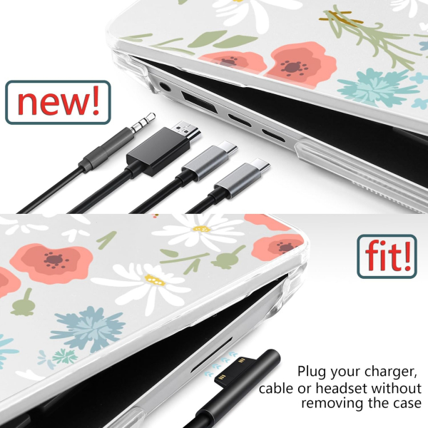 Batianda Microsoft Surface Laptop 7 Klf (13.8 in)-Cute Daisy 