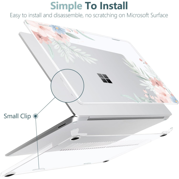 Batianda Microsoft Surface Laptop 7 Klf (13.8 in)-Cute Flowers 