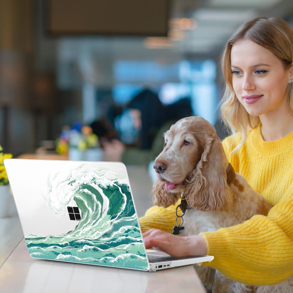 Batianda Microsoft Surface Laptop K�l�f Seti (13.8 in�)-Wave 