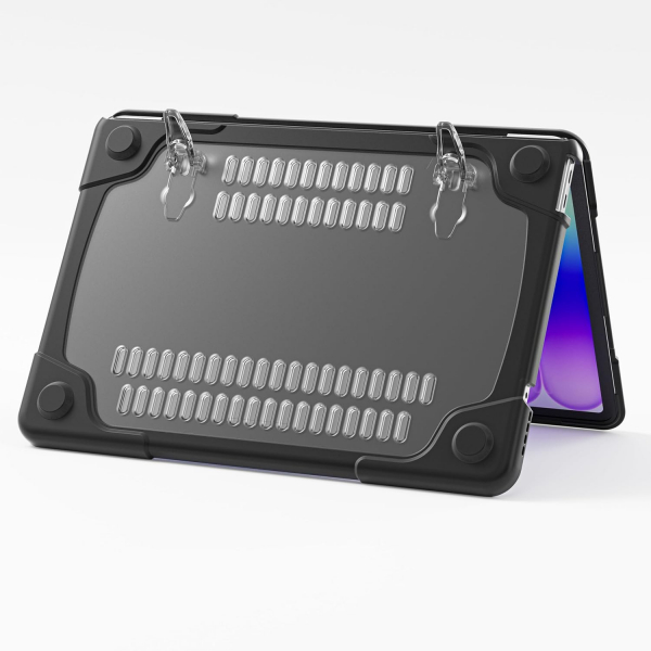 Batianda Standl� MacBook Neo Laptop K�l�f Seti-Black