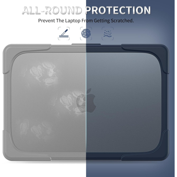 Batianda Standl� MacBook Neo Laptop K�l�f Seti-Indigo