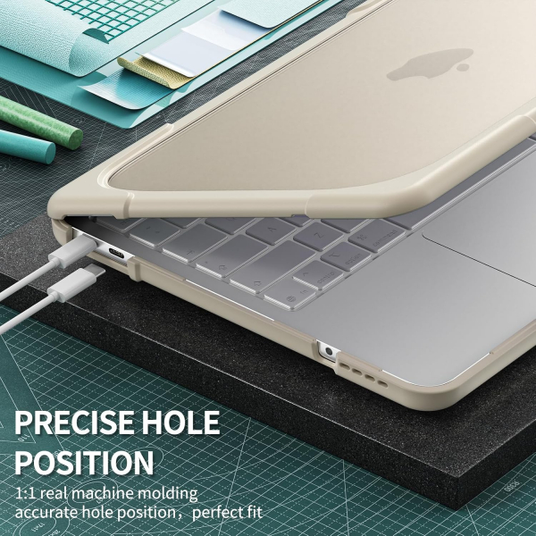 Batianda Standl� MacBook Neo Laptop K�l�f Seti-Rock Gray