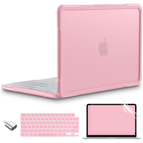 Batianda Ultimate Slim MacBook Neo Laptop K�l�f Seti-Blush