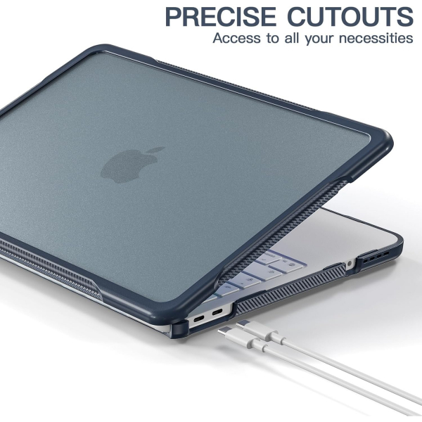 Batianda Ultimate Slim MacBook Neo Laptop K�l�f Seti-Indigo