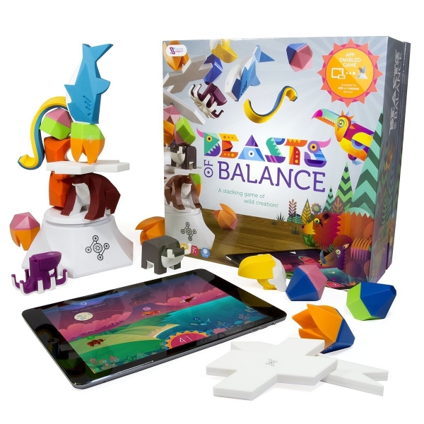 Beasts of Balance A Digital Tabletop Hybrid Family Stacking Game