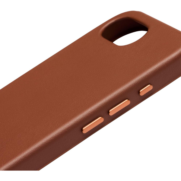 Bellroy Apple iPhone 16e Deri Klf-Sienna