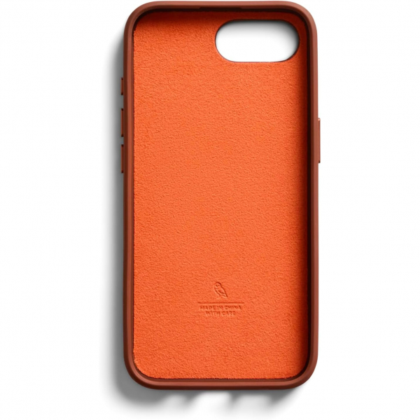 Bellroy Apple iPhone 16e Deri Klf-Sienna