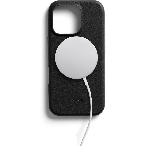 Bellroy Apple iPhone 16 Pro Deri Klf-Black 