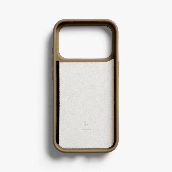 Bellroy Apple iPhone 17 Pro C�zdan Deri K�l�f-Khaki