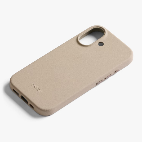 Bellroy Apple iPhone 17 Deri Klf-Tahini