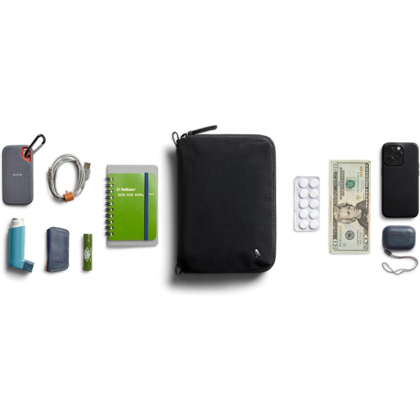Bellroy Wonder Kit Organizer anta-Raven
