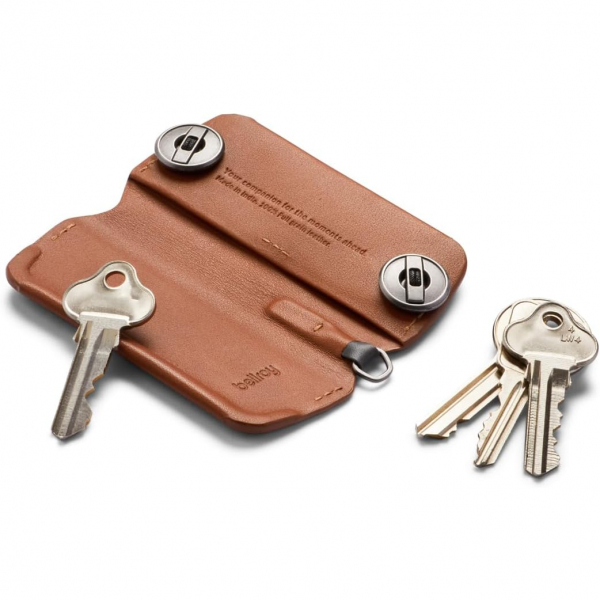 Bellroy Deri Anahtar Dzenleyici Plus-Caramel