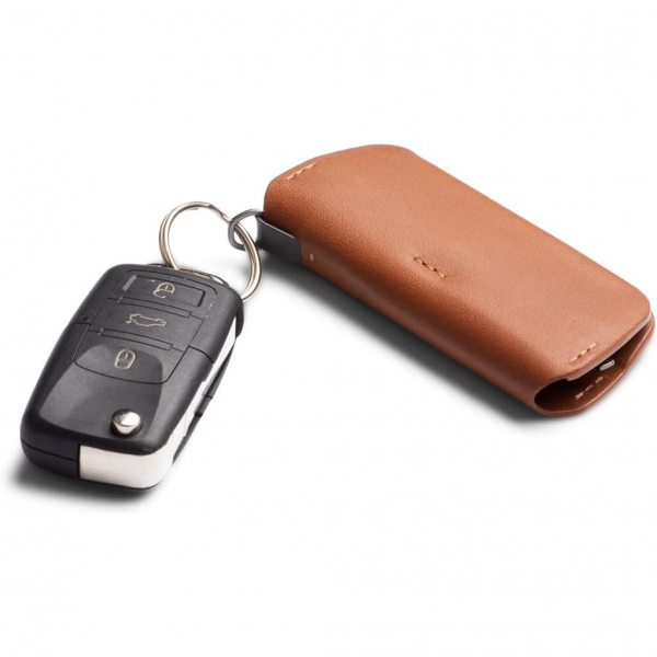 Bellroy Deri Anahtar Dzenleyici Plus-Caramel
