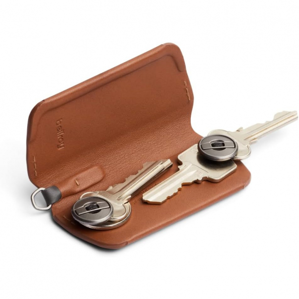 Bellroy Deri Anahtar Dzenleyici Plus-Caramel