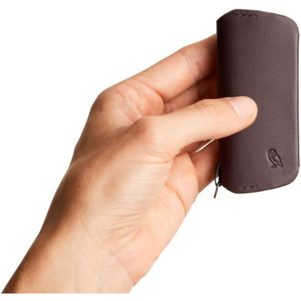 Bellroy Deri Anahtar Dzenleyici Plus-DeepPlum