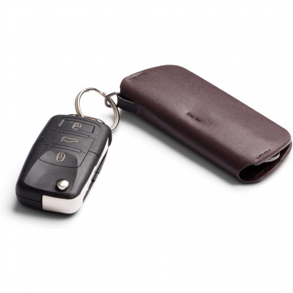Bellroy Deri Anahtar Dzenleyici Plus-DeepPlum