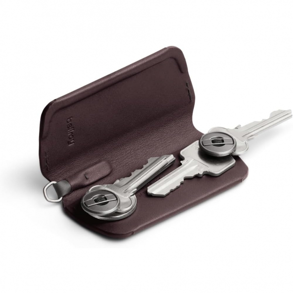 Bellroy Deri Anahtar Dzenleyici Plus-DeepPlum