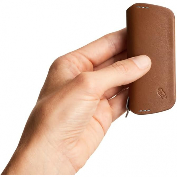 Bellroy Deri Anahtar Dzenleyici Plus-Hazelnut