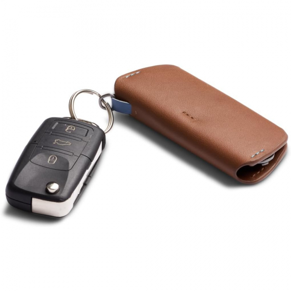 Bellroy Deri Anahtar Dzenleyici Plus-Hazelnut