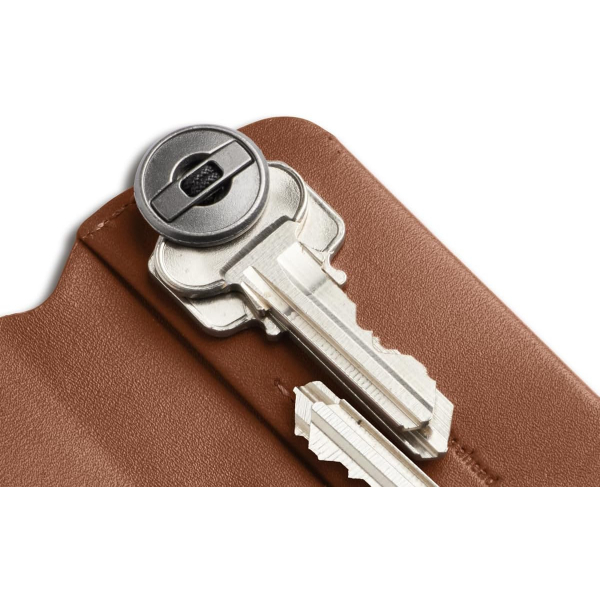 Bellroy Deri Anahtar Dzenleyici Plus-Hazelnut
