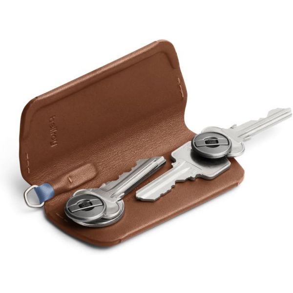 Bellroy Deri Anahtar Dzenleyici Plus-Hazelnut