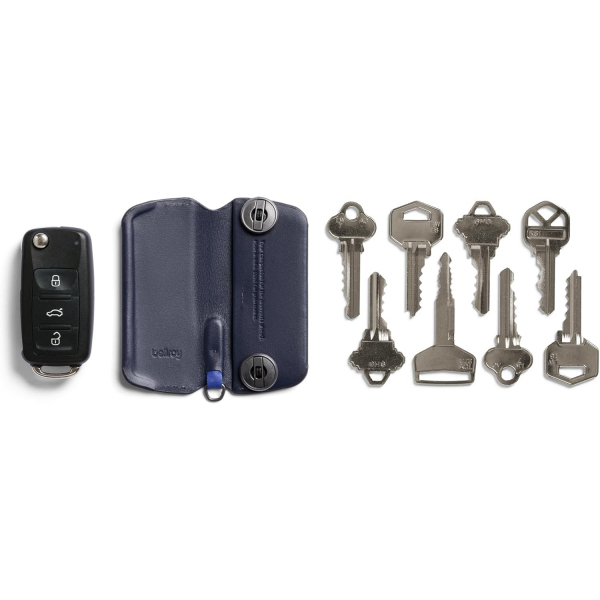 Bellroy Deri Anahtar Dzenleyici Plus-Navy