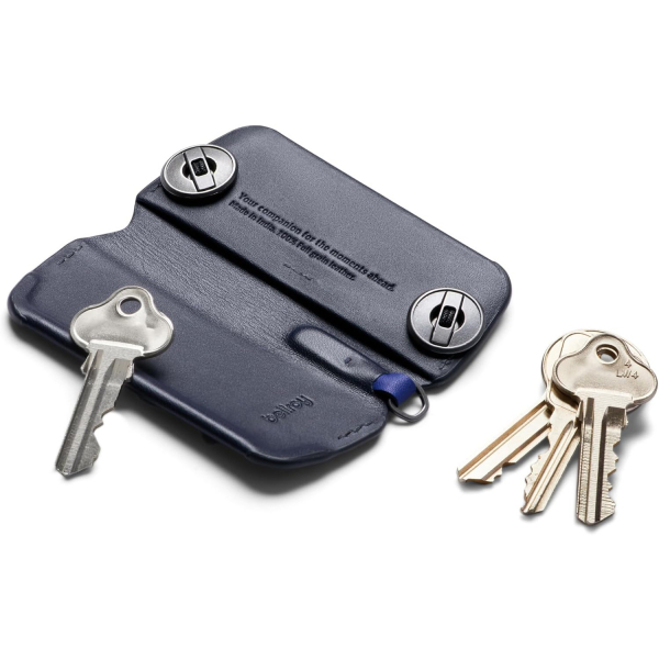 Bellroy Deri Anahtar Dzenleyici Plus-Navy