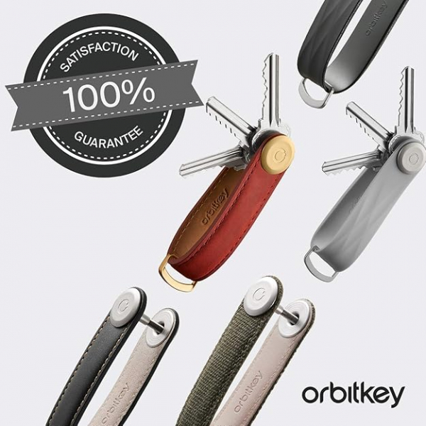 Orbitkey Deri Anahtar Dzenleyici -Forest Green