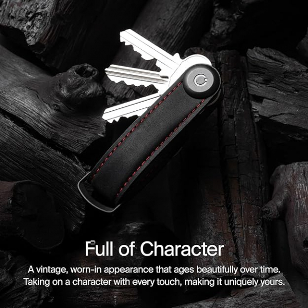 Orbitkey Deri Anahtar Dzenleyici -Chestnut Brown