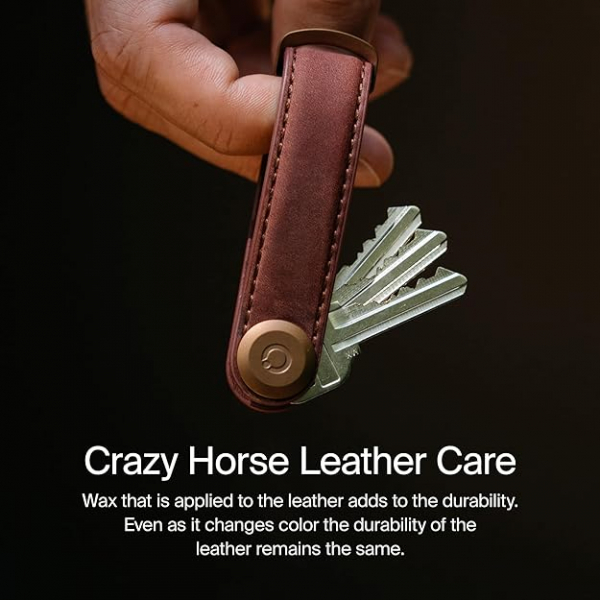 Orbitkey Deri Anahtar Dzenleyici -Black
