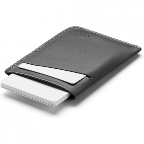 Bellroy Deri Kartlk (CharcoalCobalt)