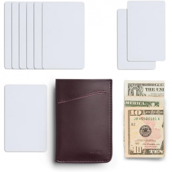 Bellroy Deri Kartlk (DeepPlum)