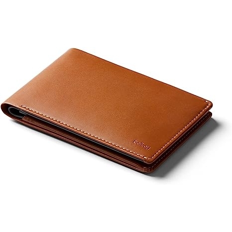 Bellroy Deri RFID Korumal Seyahat Czdan(Caramel)