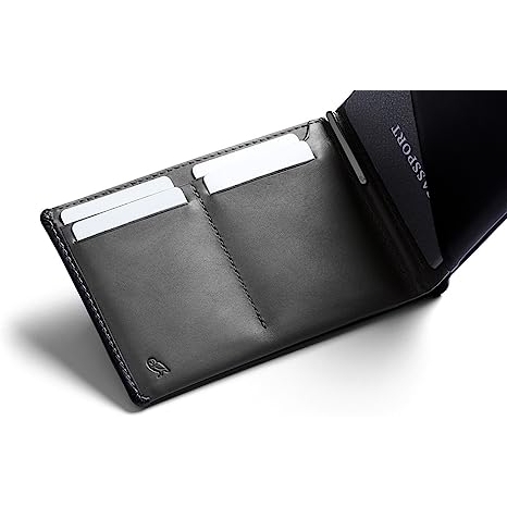 Bellroy Deri RFID Korumal Seyahat Czdan(Black)