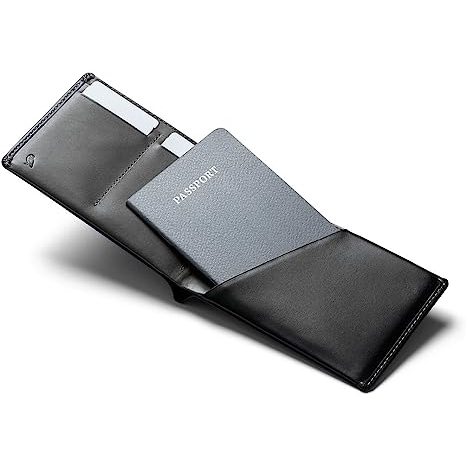 Bellroy Deri RFID Korumal Seyahat Czdan(Black)