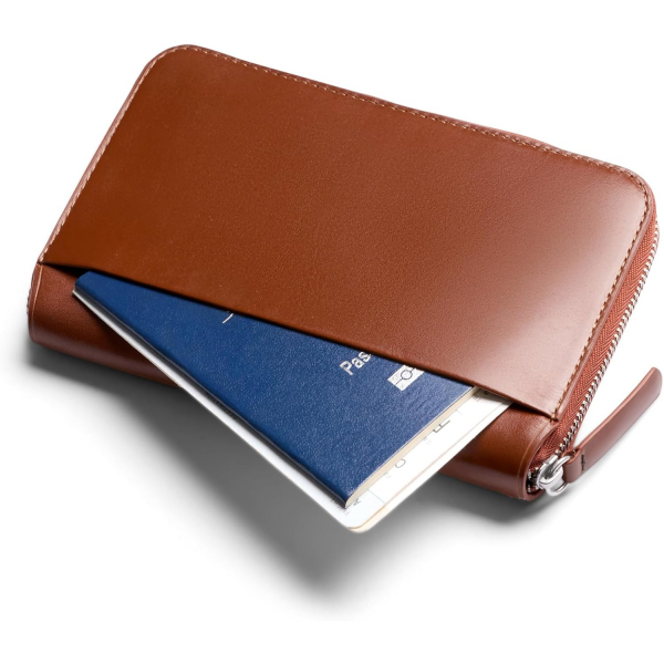Bellroy Travel Folio Deri Kadn Czdan(Sienna)