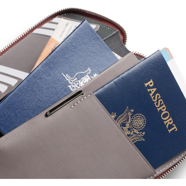 Bellroy Travel Folio Deri Kadn Czdan(Sienna)