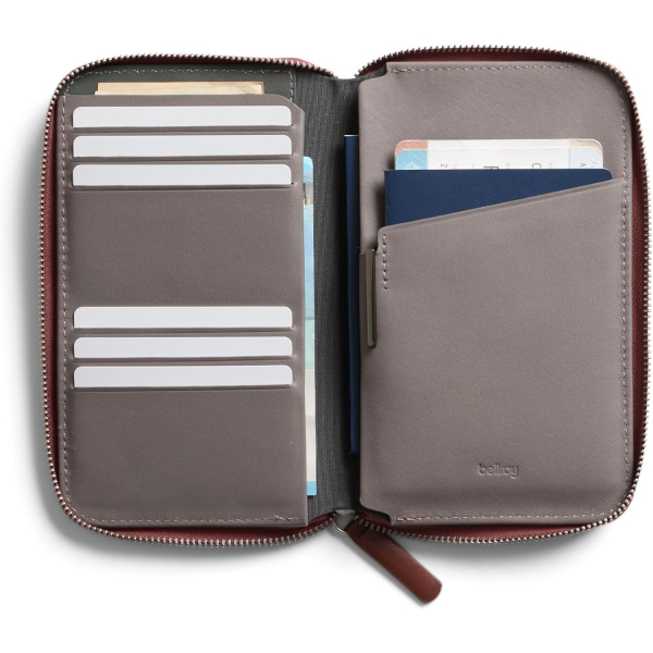 Bellroy Travel Folio Deri Kadn Czdan(Sienna)
